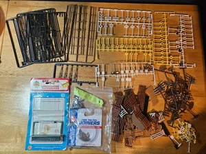 Lot of Misc HO Scale accessories parts piece telephone poles signs fencing - Picture 1 of 16