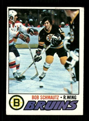 1977-78 Topps Hockey 59 Bob Schmautz VG to VGEX  BXCP46 - Image 1 of 2