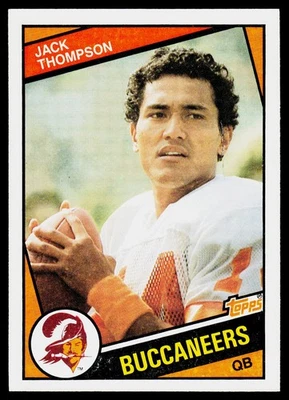 Jack Thompson, 1984 Topps, #372, Tampa Bay Buccaneers, - Image 1 of 2