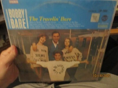 Bobby Bare 1964 Colector LP "The Travelin Bare" RCA - Image 1 of 2