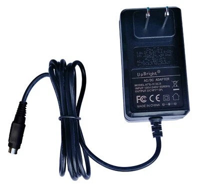 4-Pin 12V 3A AC Power Adapter For ATS036T-W120V ATS036T-W120V Adapter Tech. 36W - Image 1 of 4