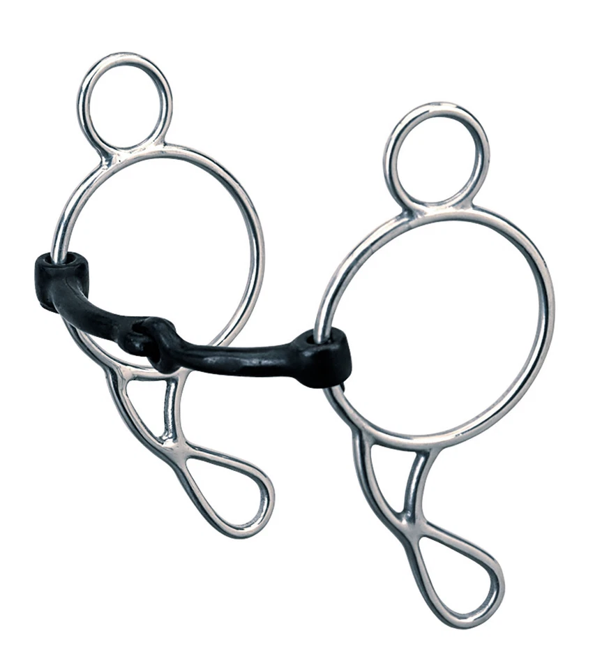Broca Wonder de cuero Weaver Sweet Iron Snaffle boca de 5", vástago de 7 1/2" 25-5760 Foto 1 de 1