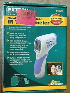 Pyrometer Infrarotthermometer IR-Thermometer Strahlungsthermometer TYP-K Ausgang - Bild 1 von 3