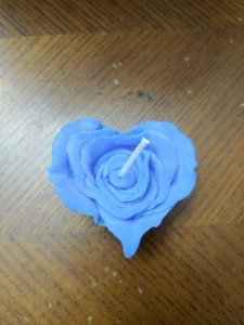 3-D Rose Candle - Picture 1 of 1