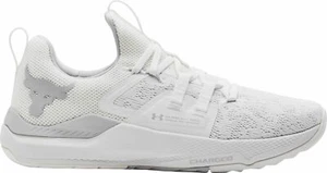 Under Armour Project Rock BSR Charged Women's size 6 Training Shoes White NEW 🔥 - Picture 1 of 11