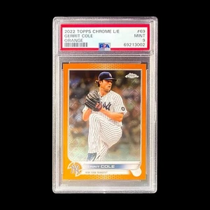 2022 Topps Chrome Logofractor Gerrit Cole Orange #/25 PSA 9 - Bild 1 von 1