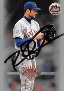 Paul Wilson autographed baseball card (New York Mets) 1997 Leaf #103 - Picture 1 of 1