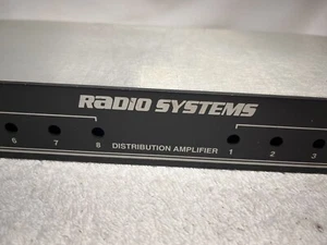 RADIO SYSTEMS analog audio distribution amp 8x2 DA - Picture 1 of 7