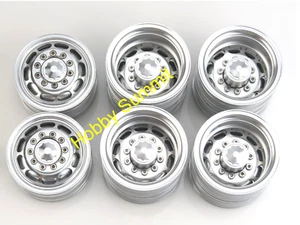C Set  1/14 R/C ALLOY WHEELS  Benz ACTROS 3363 6X4 GIGASPACE  Tamiya Truck 56348 - Picture 1 of 5
