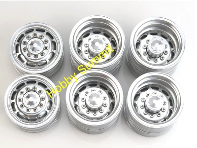 C Set  1/14 R/C ALLOY WHEELS  Benz ACTROS 3363 6X4 GIGASPACE  Tamiya Truck 56348 - Image 1 of 4