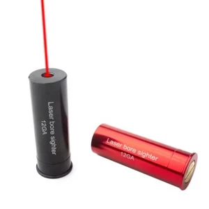 Red/Green Laser Bore Sight 12 Gauge Caliber Bore Sighter w/ ON/OFF Switch - Picture 1 of 10