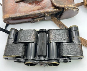 WW1 Negretti & Zambra Folding Minim Binoculars with provenance 1 of 250 issued - Picture 1 of 16