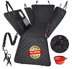 XL Dog Seat Cover SUV & Truck Back Extra Large Pets Hammock 60" x 64” Duty - Picture 1 of 8