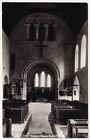 Castle Rising Church Interior - Norfolk - C1930s Era "Nene" Real Photo Postcard