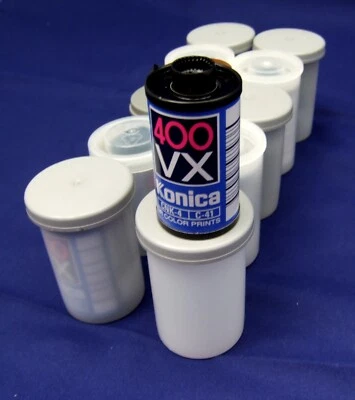 Películas de 35 mm Konica 400VX color caducadas - 24 exposiciones - paquete de 10 Foto 1 de 3