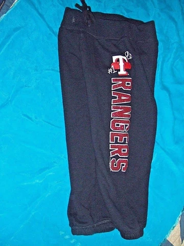 5TH & OCEAN BRAND TEXAS RANGERS BASEBALL WARM UP PANTS YOUTH SIZE 7 Cover