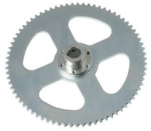 Sprocket #35 fix Drive w keyed Axle Shaft Hub Adapter 75T 6 hole any shaft size - Picture 1 of 9