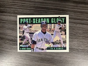 1996 Fleer #2 Ken Griffey Jr Post Season Glory Seattle Mariners - Picture 1 of 2