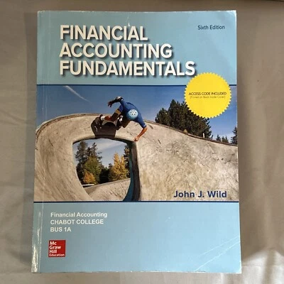 Financial Accounting 6th Edition, John J Wild, Book only - no access code - Image 1 of 4