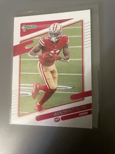2021 Panini Donruss Football # 58 Brandon Aiyuk - Picture 1 of 10