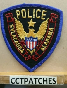 SYLACAUGA, ALABAMA POLICE STOCK EAGLE SHOULDER PATCH AL - Picture 1 of 2