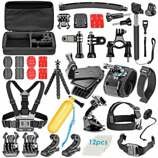 Neewer 10085441 50-In-1 Action Camera Accessory Kit for GoPro Models