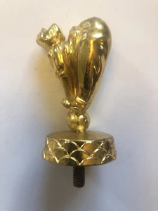 VINTAGE NOS 1955 MESSING LUSTIGER BOWLING CLOWN DODGE TROPHY TOPPER 3" BOX 459 - Bild 1 von 4