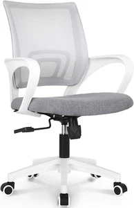 Silla De Oficina Escritorio Ergonomica Para Computadora Ajustable Apoyo Lumbar - Picture 1 of 12