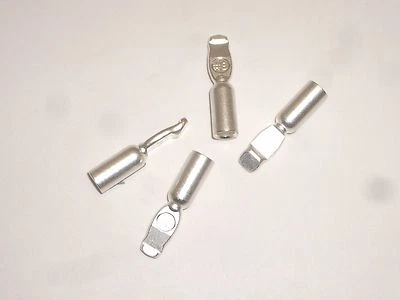 PHILMORE 49-925 DC-S 60A POWER CONTACTS 8AWG WIRE FITS POWERPOLE PP75 4/PKG - Image 1 of 2