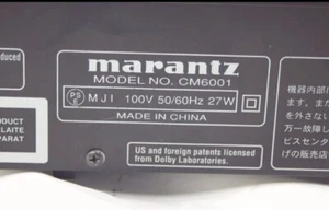 Marantz CM6001 Lettore Combinato CD/MD Manutenzione Completata Articolo Funzionante - Foto 1 di 8