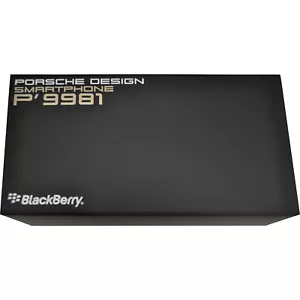 BlackBerry Porsche Design P`9981 3G Platinum 8GB QWERTY+Arabic Unlocked NEW - Picture 1 of 10