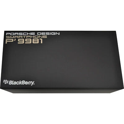 BlackBerry Porsche Design P`9981 3G Platinum 8GB QWERTY+Arabic Unlocked NEW - Image 1 of 4