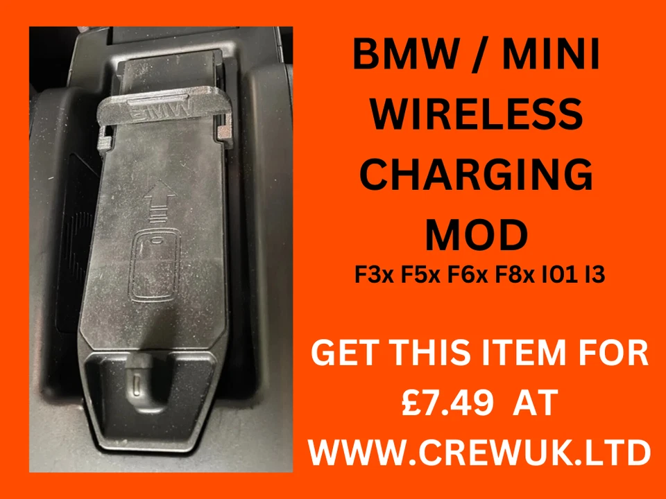 BMW / MINI Wireless Charger Adapter F3x F5x F6x F8x I01 I3 Charger Extender - Image 1 of 4
