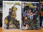 Image with Top Cow comic book "Tomb Raider/Witchblade" 2 Covers VF 