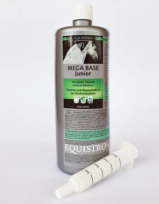 VETOQUINOL, EQUISTRO Equistro® Mega Base Junior - 1000 ml von Vetoquinol - inkl. Eingabespritze