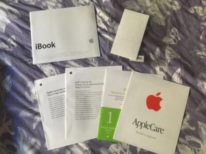 Apple 2003 iBook Manuale Utente + Adesivi - Afbeelding 1 van 1