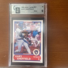 1989 Score - Young Superstars I #25 Gary Sheffield (RC)