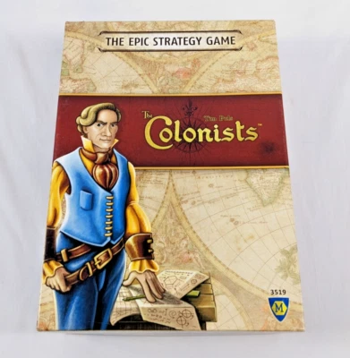 THE COLONISTS Board Game UNPUNCHED UNPLAYED Mayfair Games 2016 - Image 1 of 4