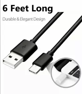 6FT USB C Type-C Fast Charging Cable Cord For Nintendo Switch Android phones - Picture 1 of 4