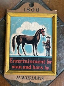 Vintage Taverna Signs of America Yorkraft Entertainment For Man Hors 1806 Ripro - Foto 1 di 6