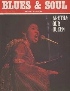 Blues & Soul Magazine #40 Aug 1970. Aretha Franklin / Clarence Reid & Candi. VF - Picture 1 of 1