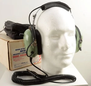 David Clark H10-00 Aviation Headset Original Box With Storage Bag - Picture 1 of 5