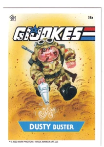 GI JOKES 38a DUSTY BUSTER Pingitore Magic Marker Art GPK GI Joe Hasbro - Picture 1 of 1