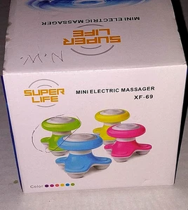 SUPER LIFE - MINI ELECTRIC MASSAGER – Series Number #XF-69 – NEW IN BOX - Picture 1 of 6