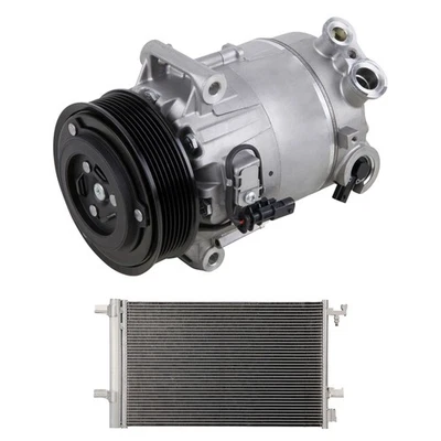 OEM AC Compressor w/ A/C Condenser & Drier For Chevrolet Malibu Buick Regal - Изображение 1 из 3