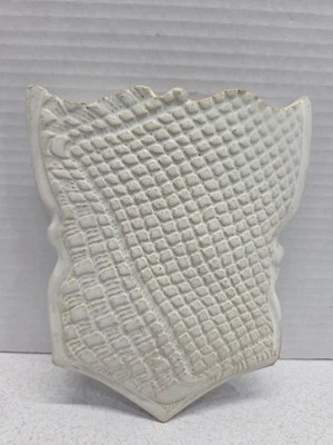 White Clay Studio Pottery Hanging Wall Pocket Planter 5" x 6.5" Signed by Artist - Image 1 of 4