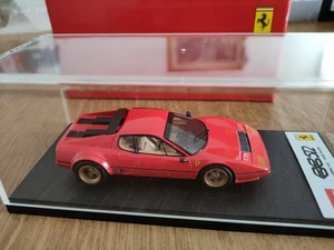 MAKE UP 1/43 FERRARI 512BB MODIFIED-WIDE REAR FENDER RED EM122D - Foto 1 di 9