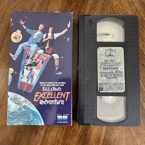 Bill and Ted's Excellent Adventure VHS 1989 Orion Pictures Keanu Reeves VCR Tape - Picture 1 of 5