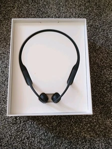 Shokz - OpenRun Mini S803 Bone Conduction Open-Ear Endurance Headphones - Black - Picture 1 of 7