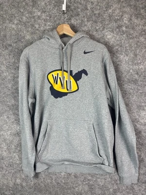 West Virginia Mountaineers Hoodie Large College University Nike Sports NCAA WVU - Image 1 of 4